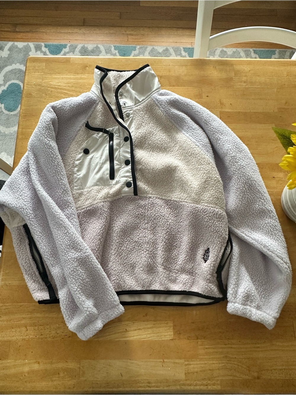 Free People Movement Sherpa pullover small